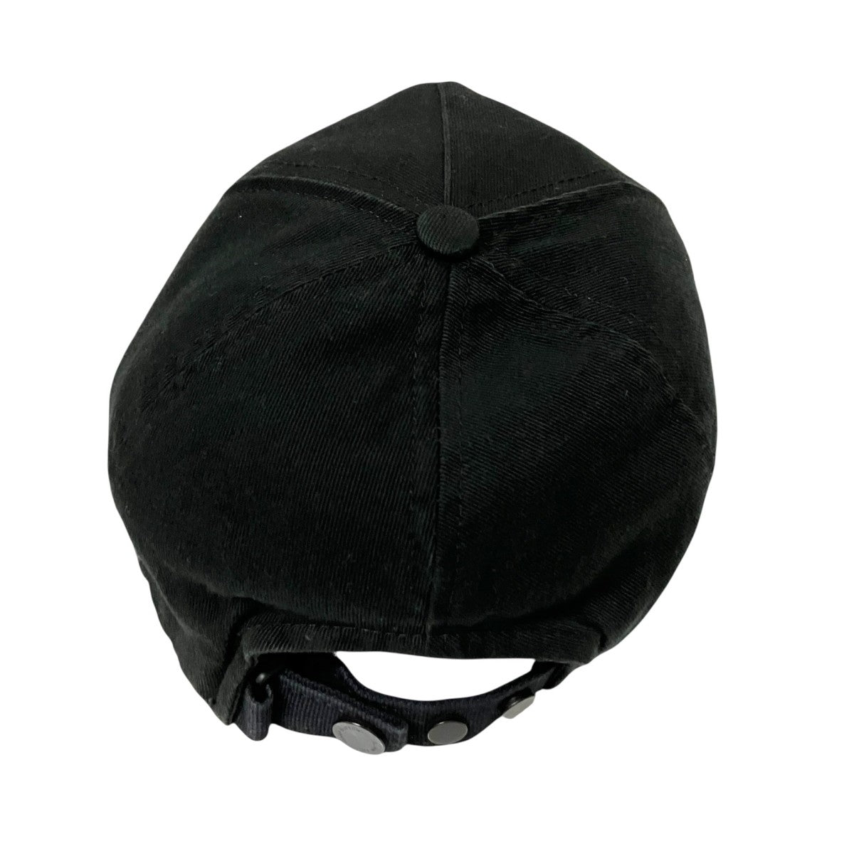 Off-White Logo Print Cap Black - Pre-owned
