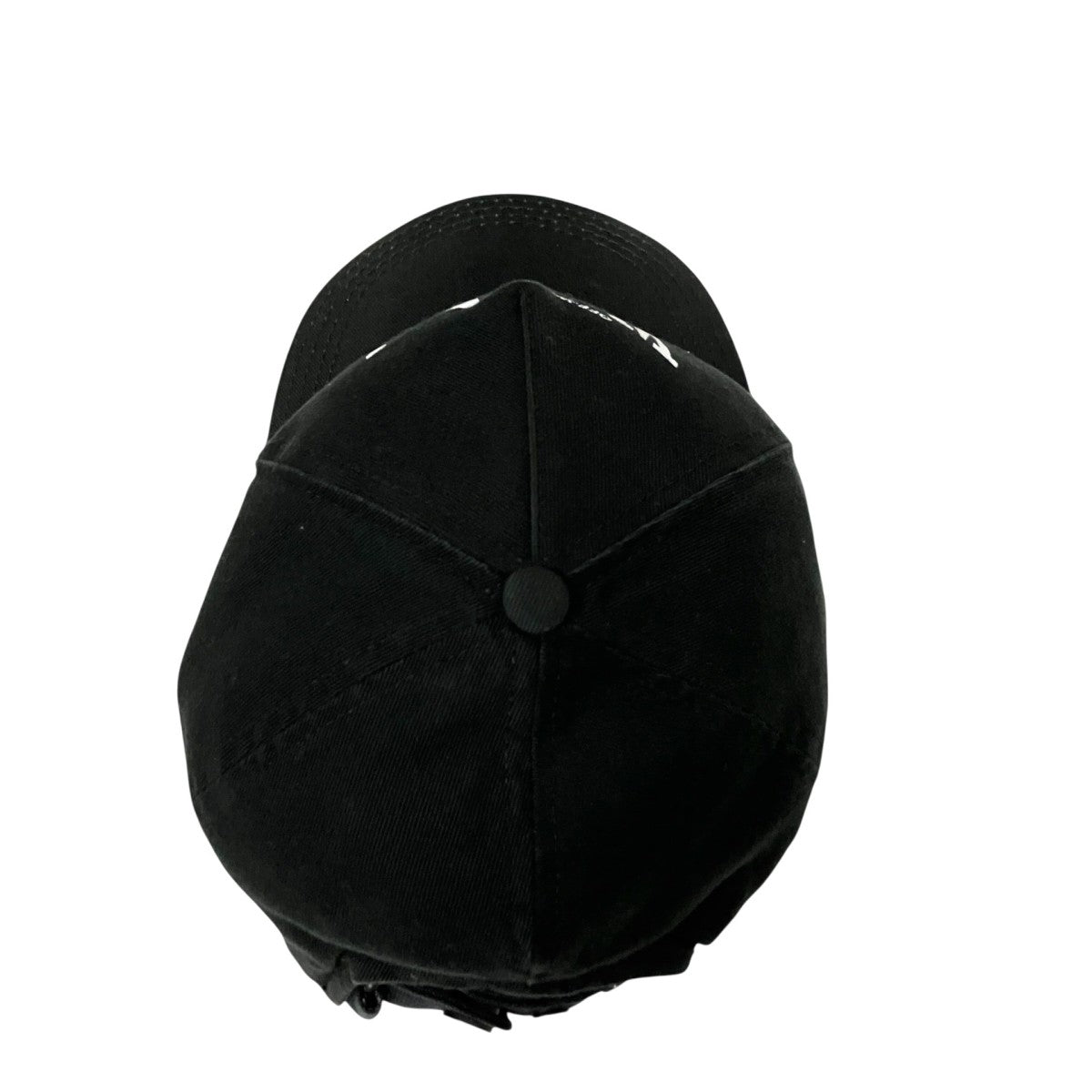 Off-White Logo Print Cap Black - Pre-owned