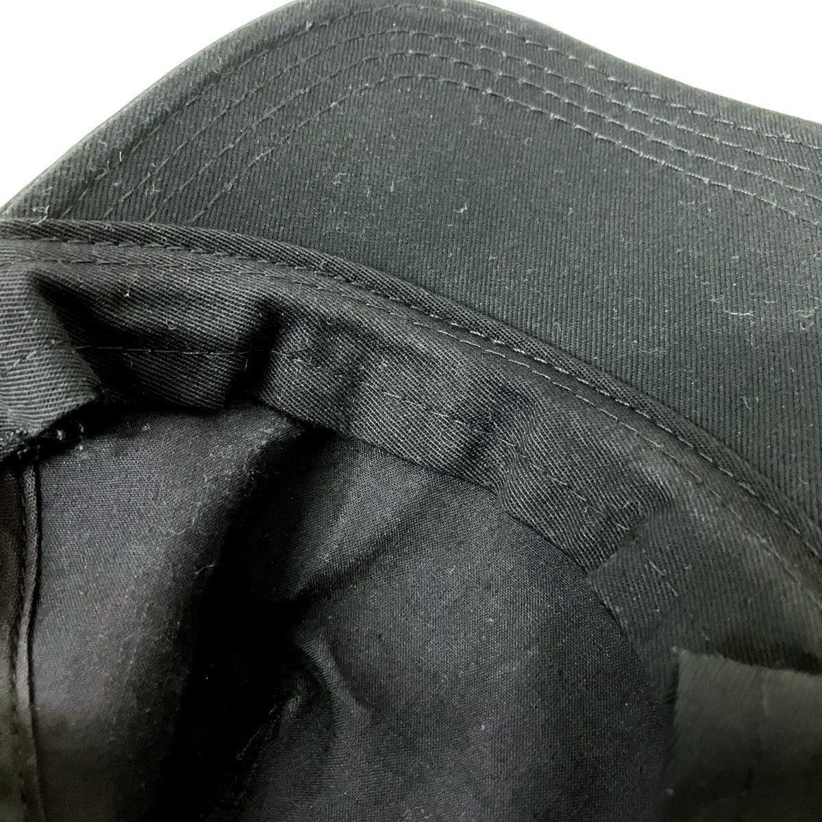 Off-White Logo Print Cap Black - Pre-owned