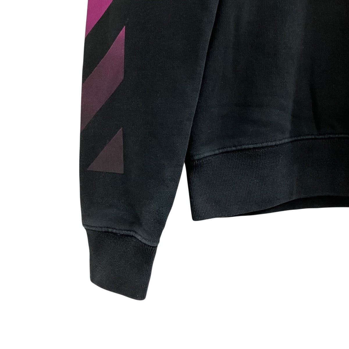 Off-White Crew Neck Sweatshirt Black/Blue - Pre-owned
