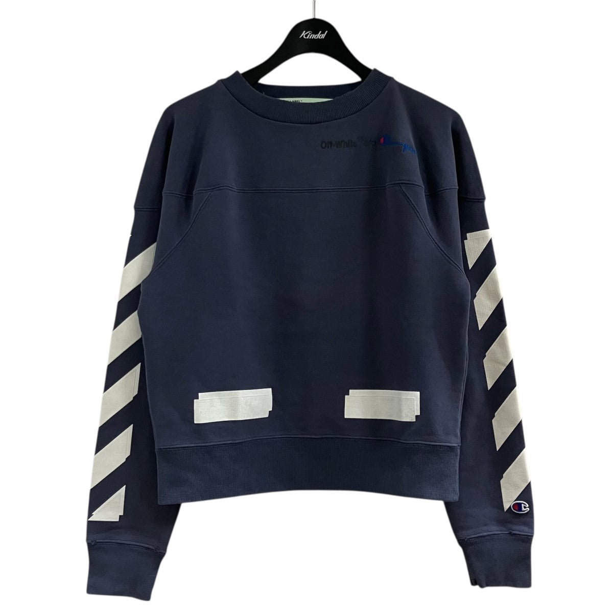 Off-White Back Bias Sweatshirt Charcoal/White - Pre-owned