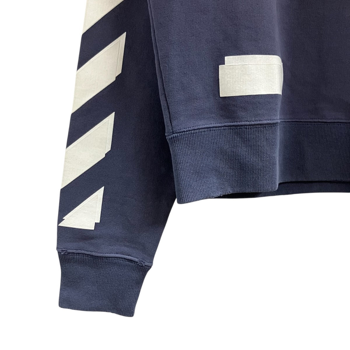 Off-White Back Bias Sweatshirt Charcoal/White - Pre-owned