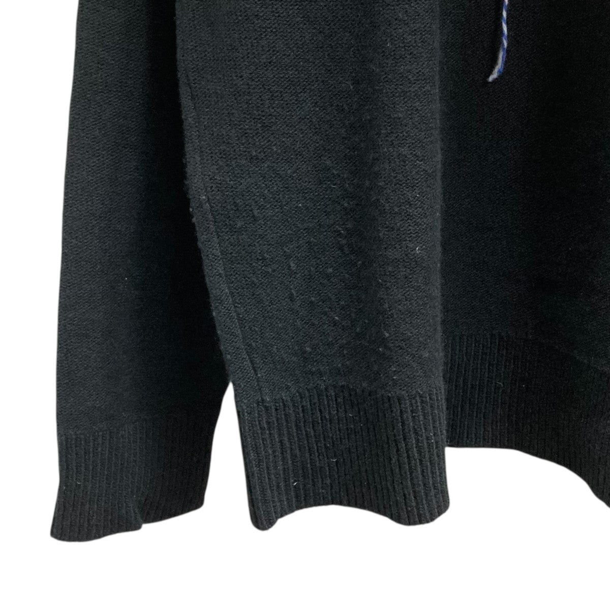 Off-White Knit Sweater Black/Blue - Pre-owned