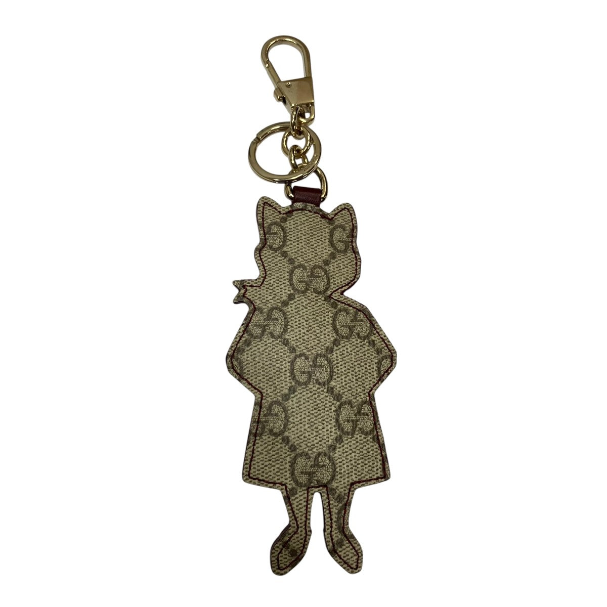 Gucci × Yuko Higuchi Cat Charm Brown - Pre-owned