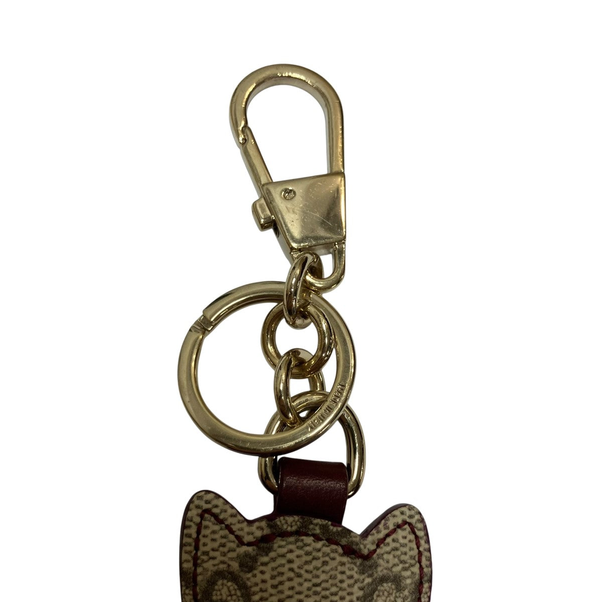 Gucci × Yuko Higuchi Cat Charm Brown - Pre-owned