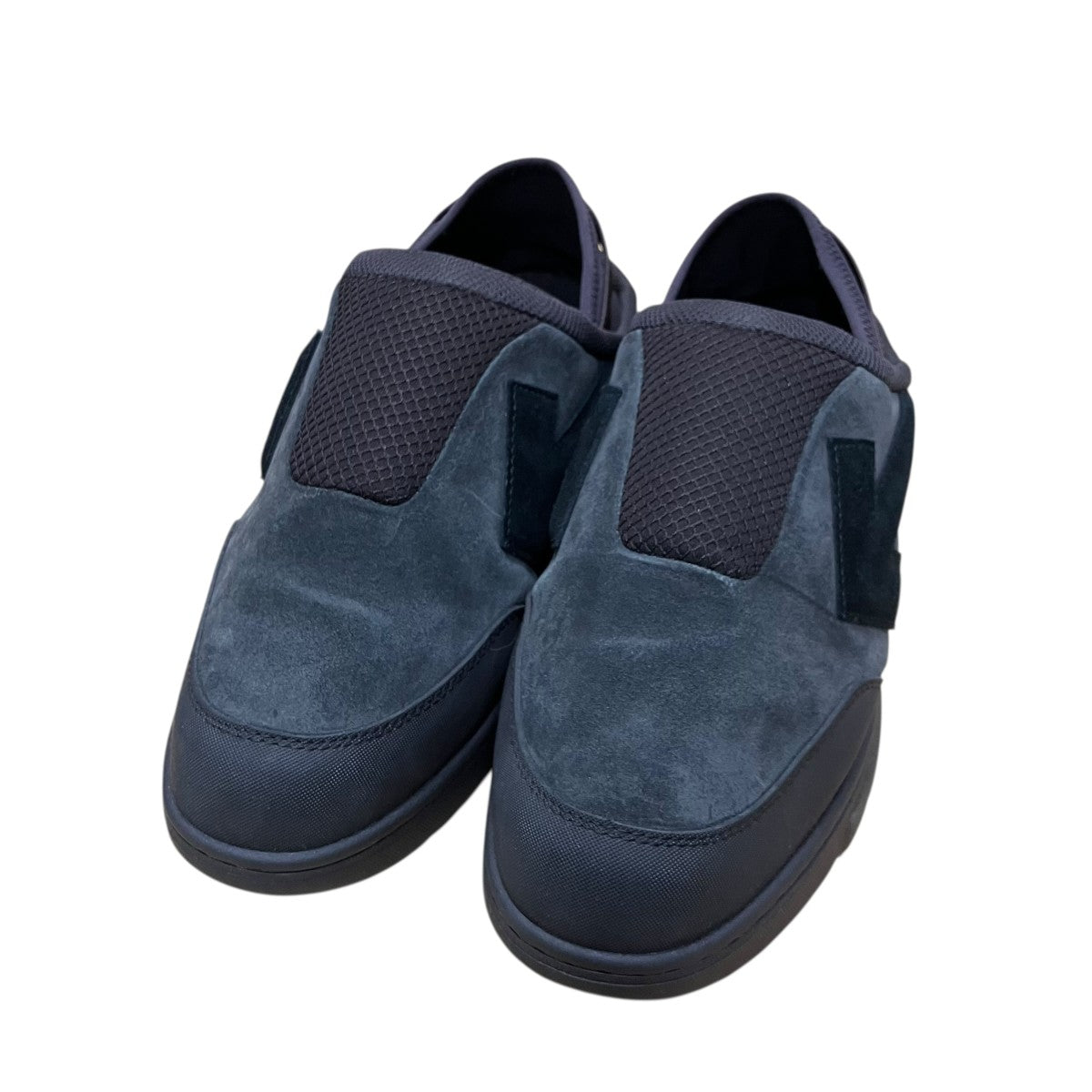 Off-White Low Cut Sneakers Office Mule Gray - Pre-owned