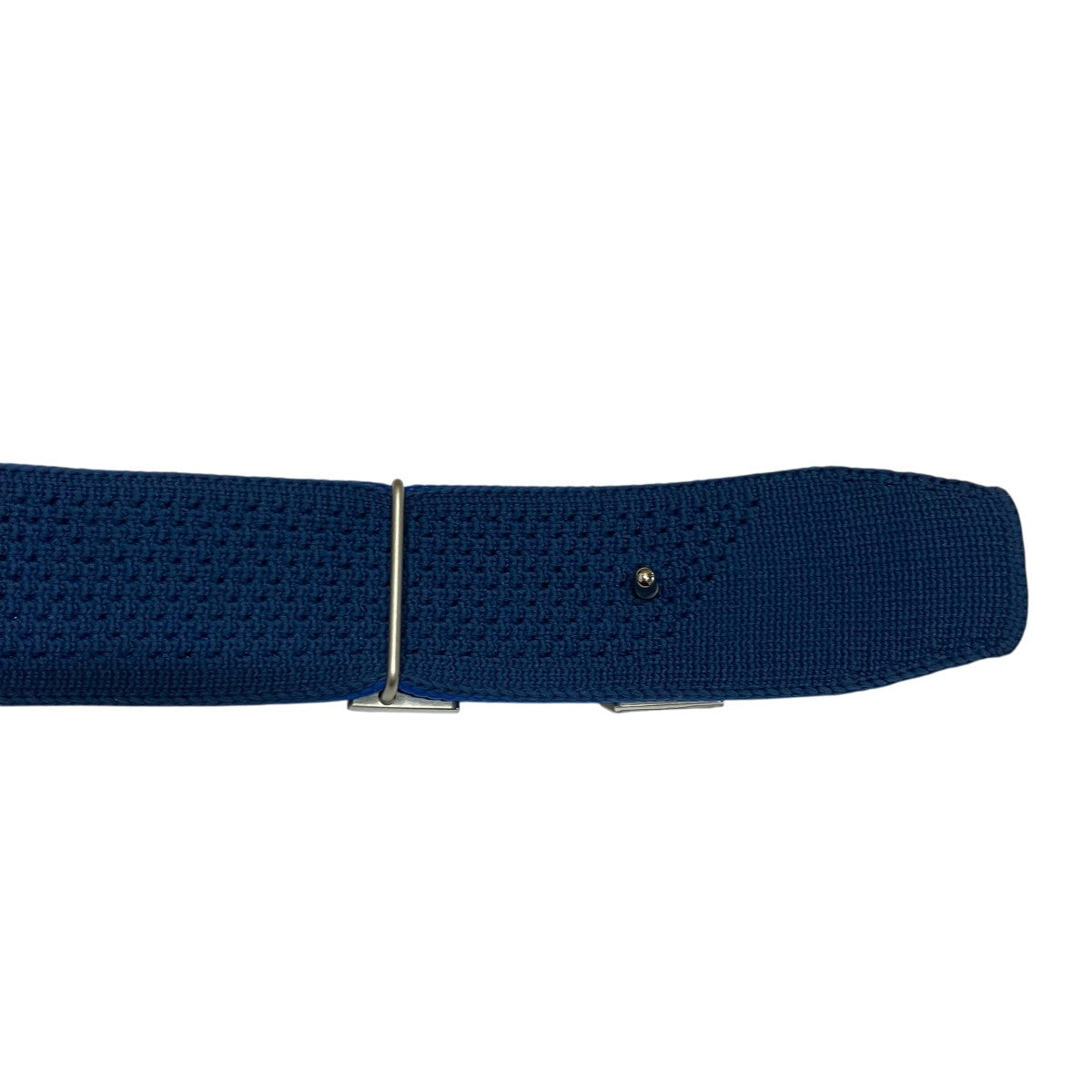 Hermes Knit Belt Blue - Pre-owned