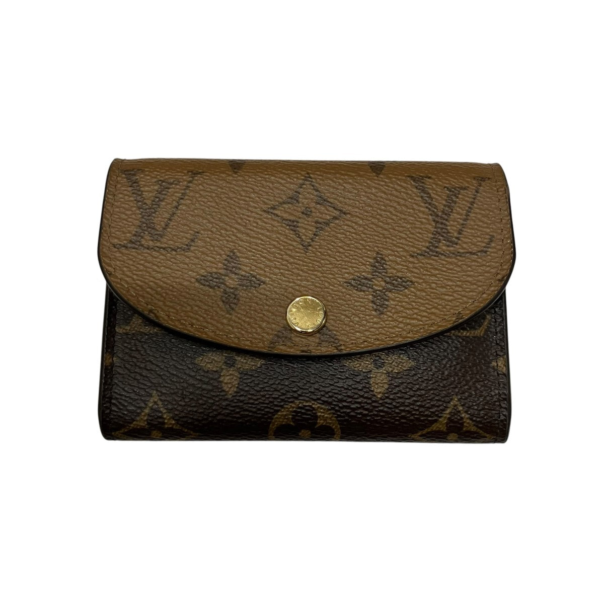 Louis Vuitton Portomone Rosali Portomone Rosali Mini Wallet Brown - Pre-owned