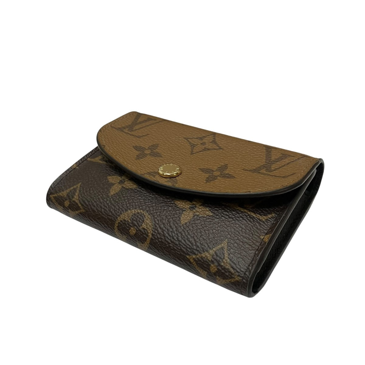 Louis Vuitton Portomone Rosali Portomone Rosali Mini Wallet Brown - Pre-owned