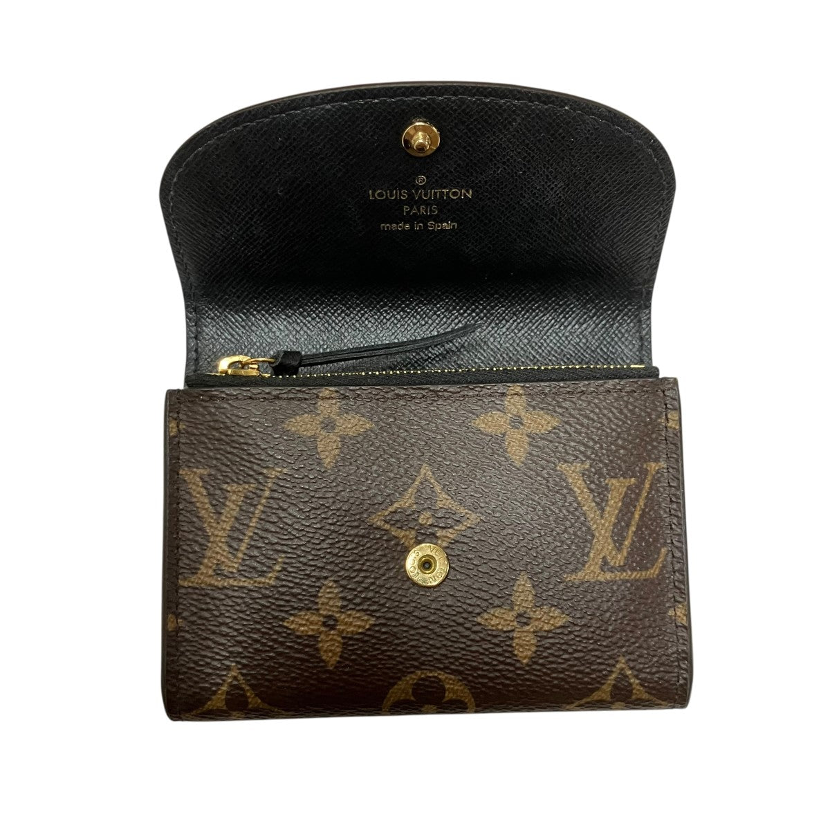 Louis Vuitton Portomone Rosali Portomone Rosali Mini Wallet Brown - Pre-owned