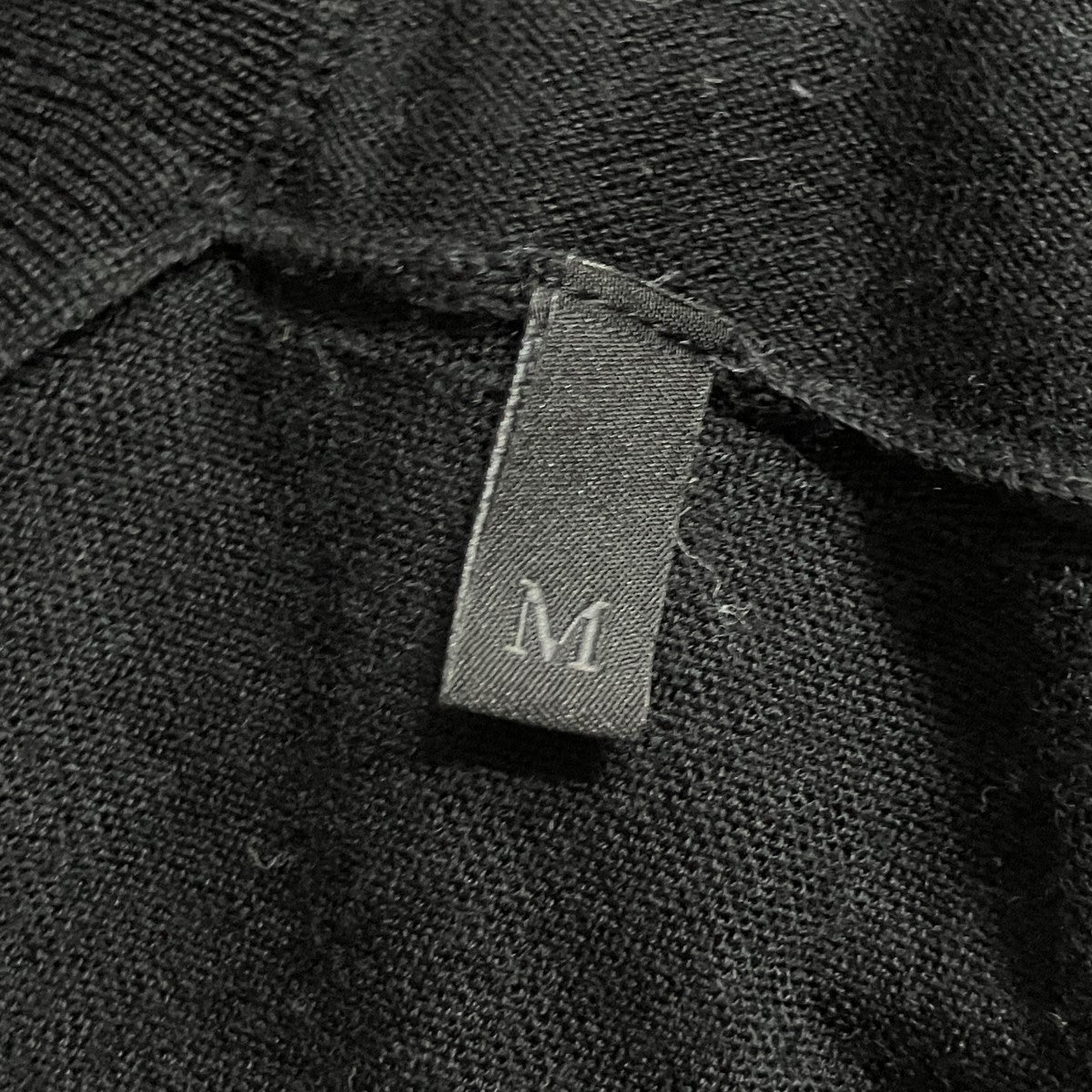 Moncler Girocollo Tricot Crew Neck Knit Black - Pre-owned