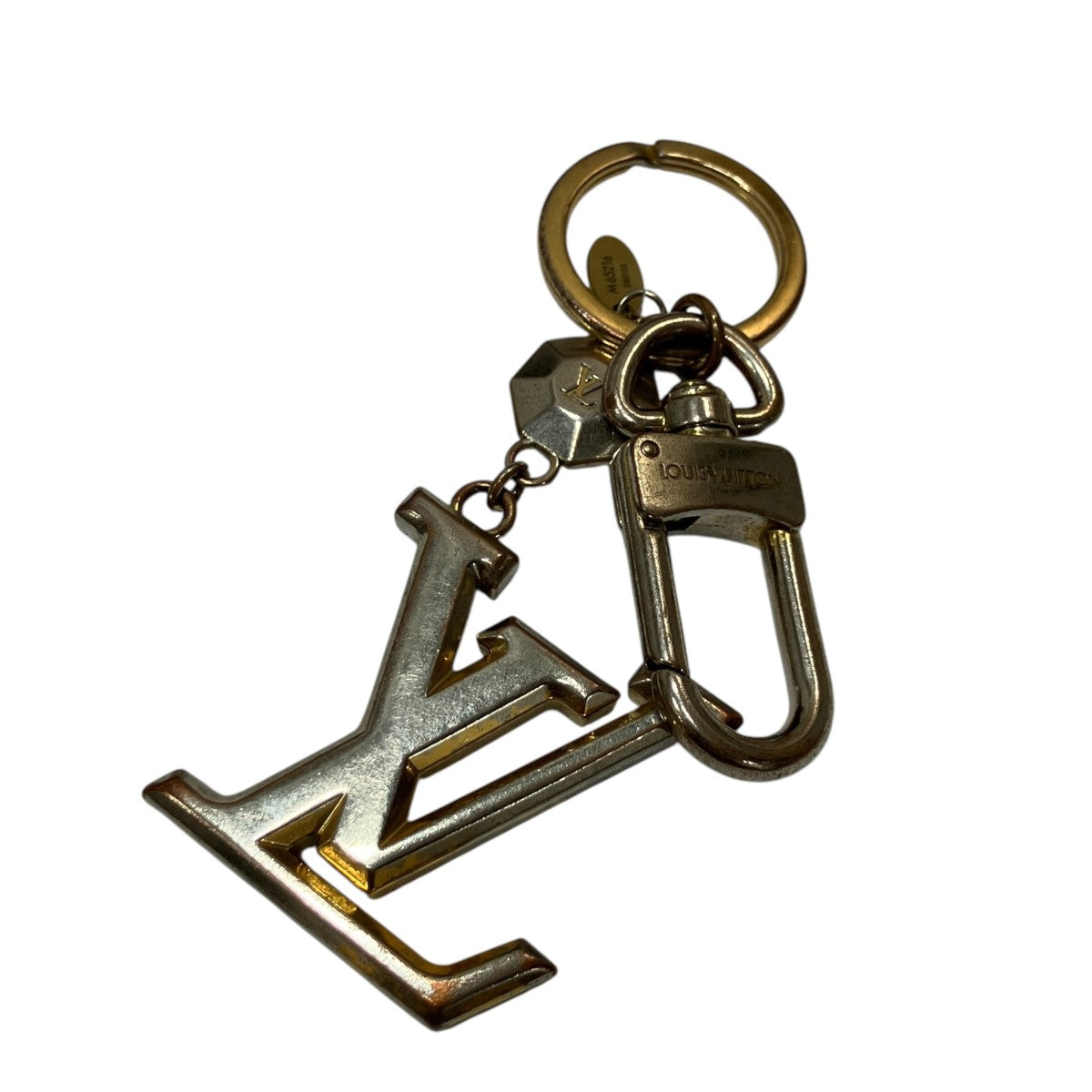 Louis Vuitton Key Chain LV Facet Gold - Pre-owned