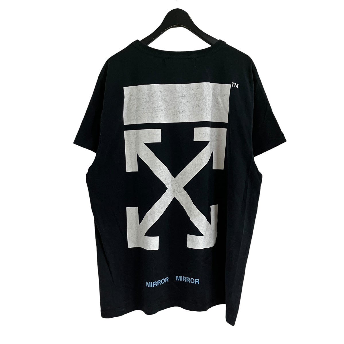 Off-White Printed T-Shirt Black - Pre-owned