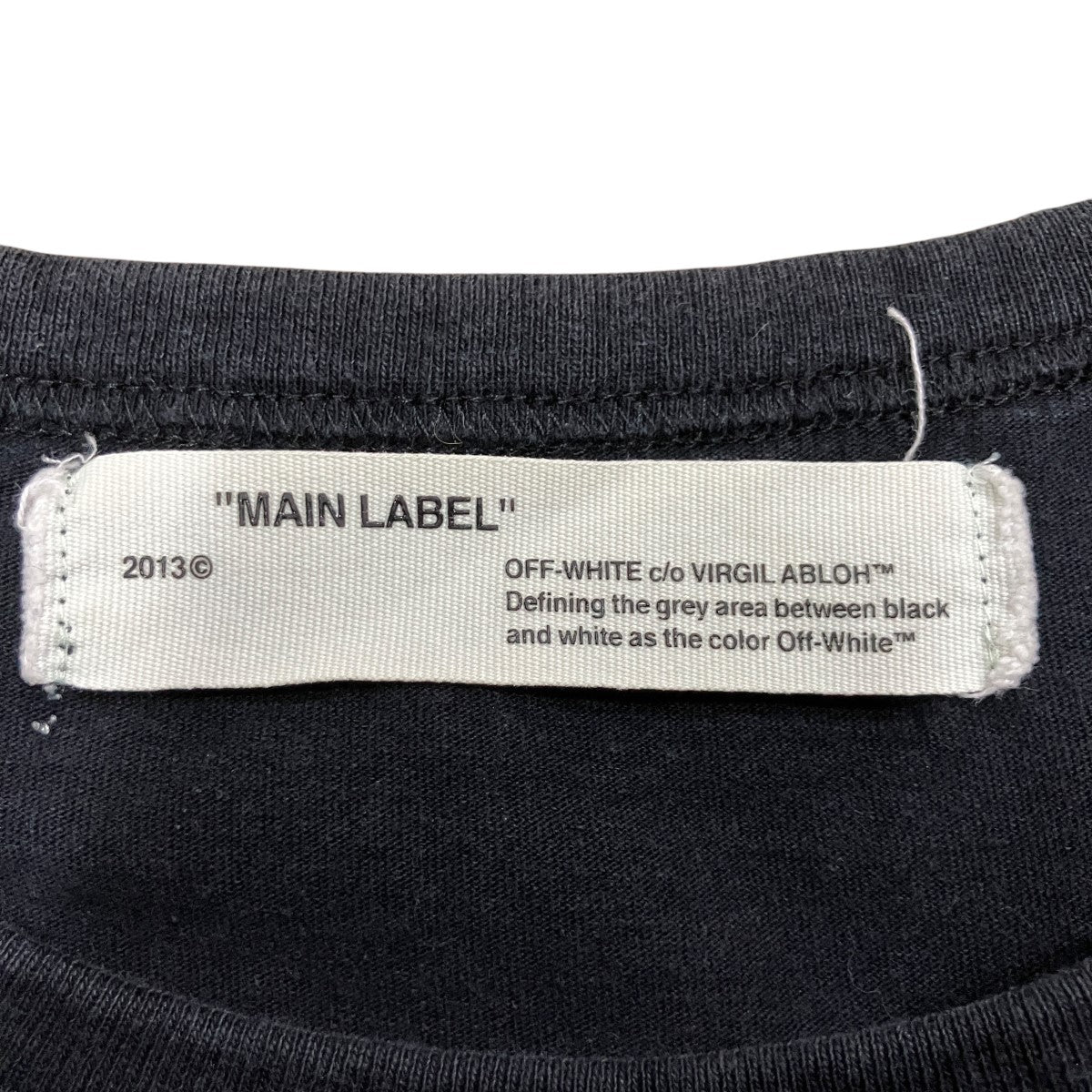 Off-White Printed T-Shirt Black - Pre-owned