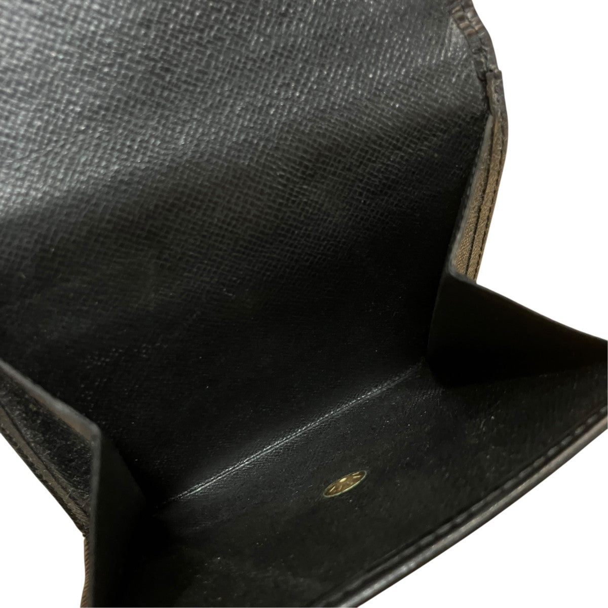 Louis Vuitton Epi Porto Monet Pied Cult Credit Compact Wallet Trifold Wallet Black - Pre-owned