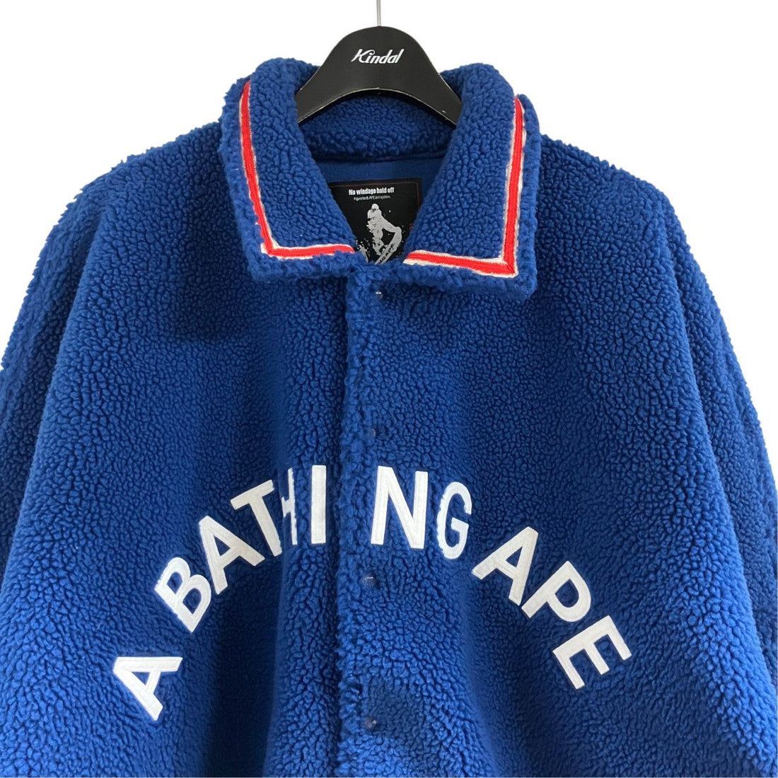 A Bathing Ape x Kazuki Kuraishi Boa Coach Jacket Blue