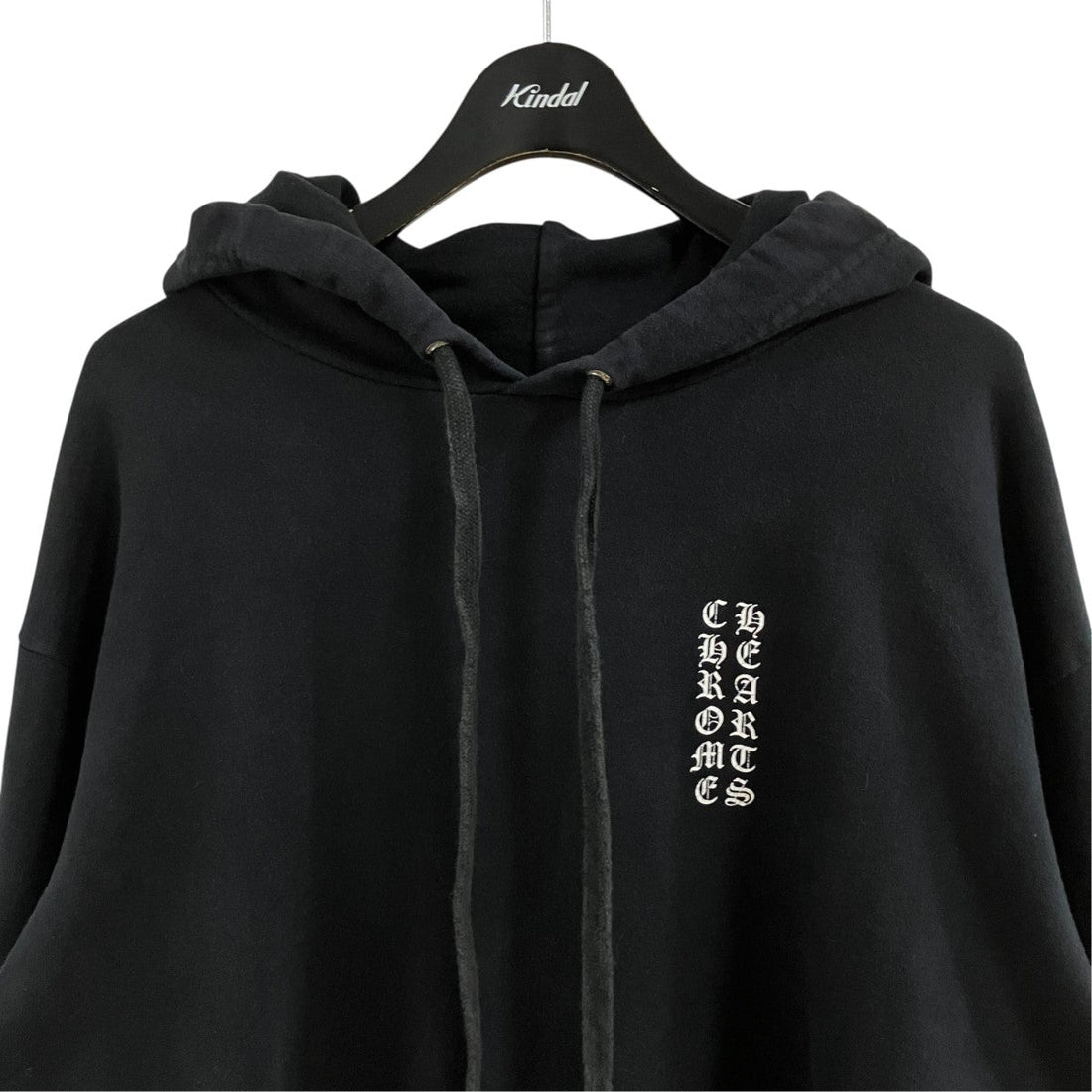 Chrome Hearts Horseshoe Print Pullover Hoodie Black