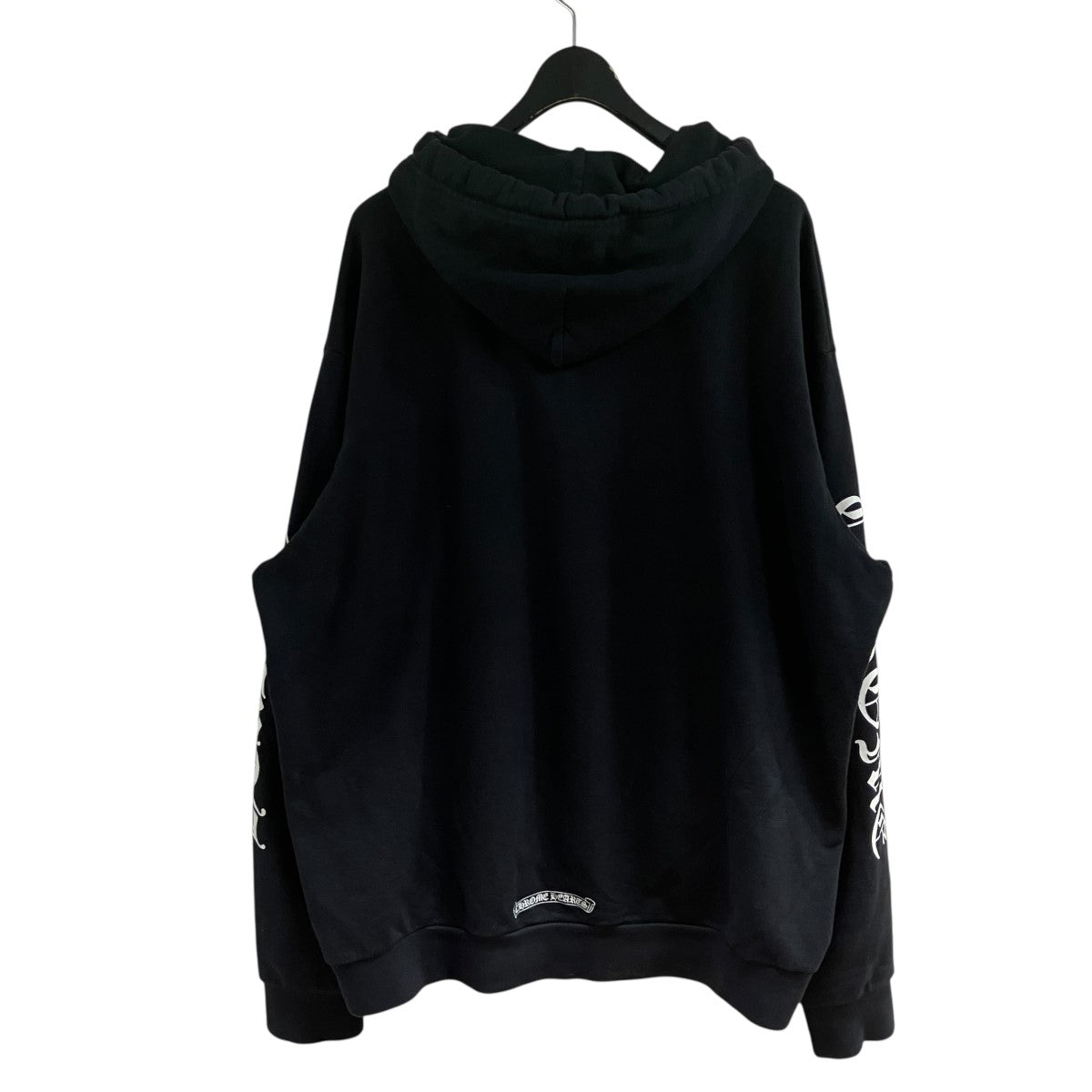 Chrome Hearts Horseshoe Print Pullover Hoodie Black - Pre-owned