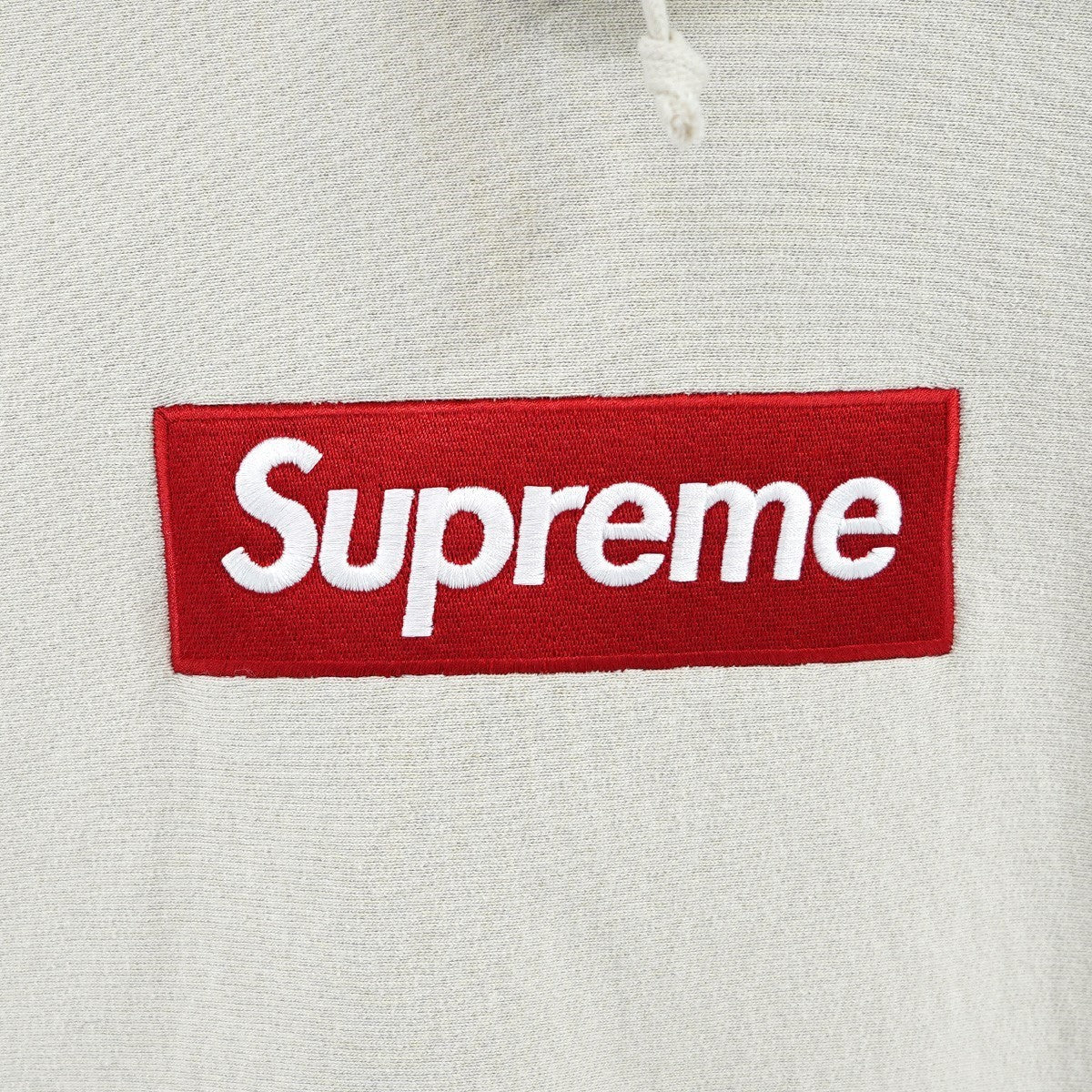 Supreme Box Logo Hooded Sweatshirt Stone (FW24) - Pre-owned
