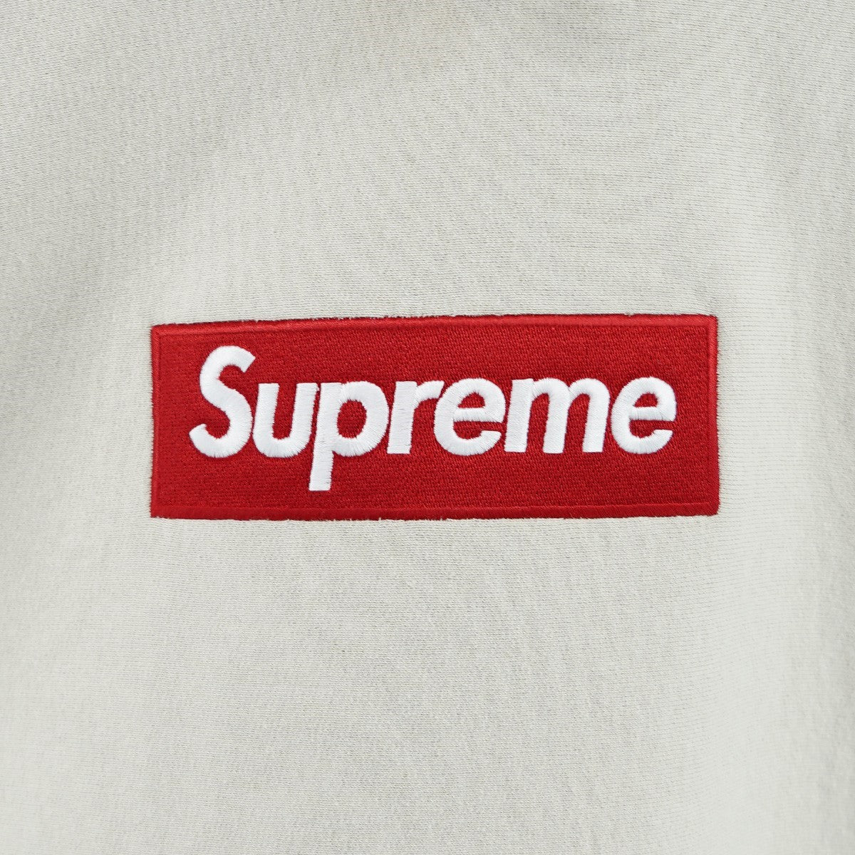 Supreme Box Logo Hooded Sweatshirt Stone (FW24) - Pre-owned