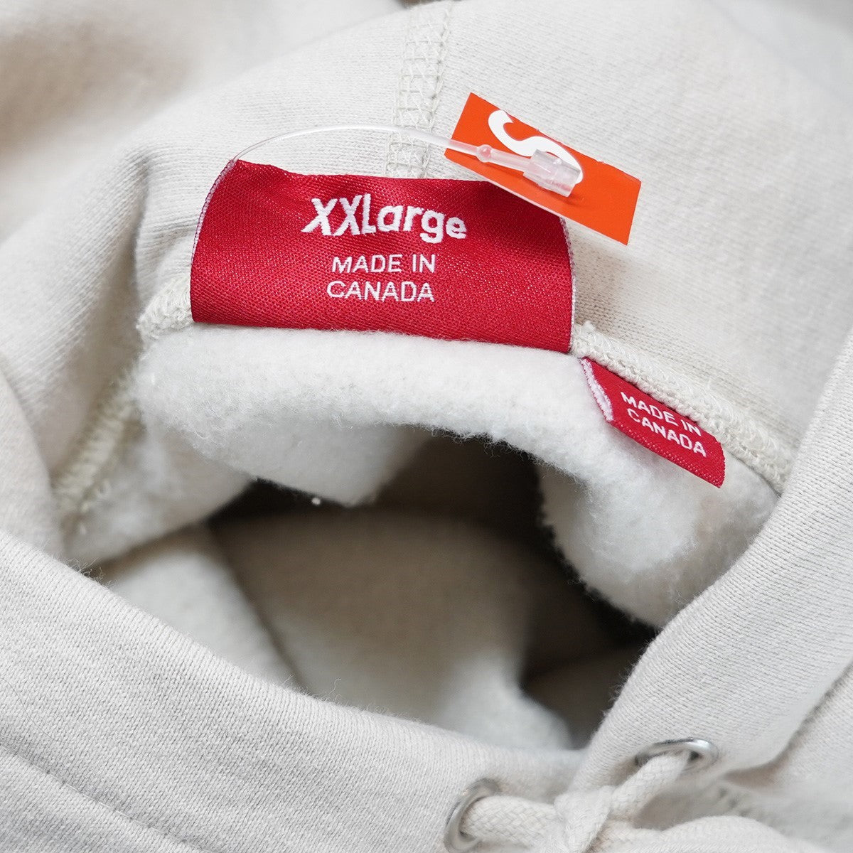 Supreme Box Logo Hooded Sweatshirt Stone (FW24) - Pre-owned