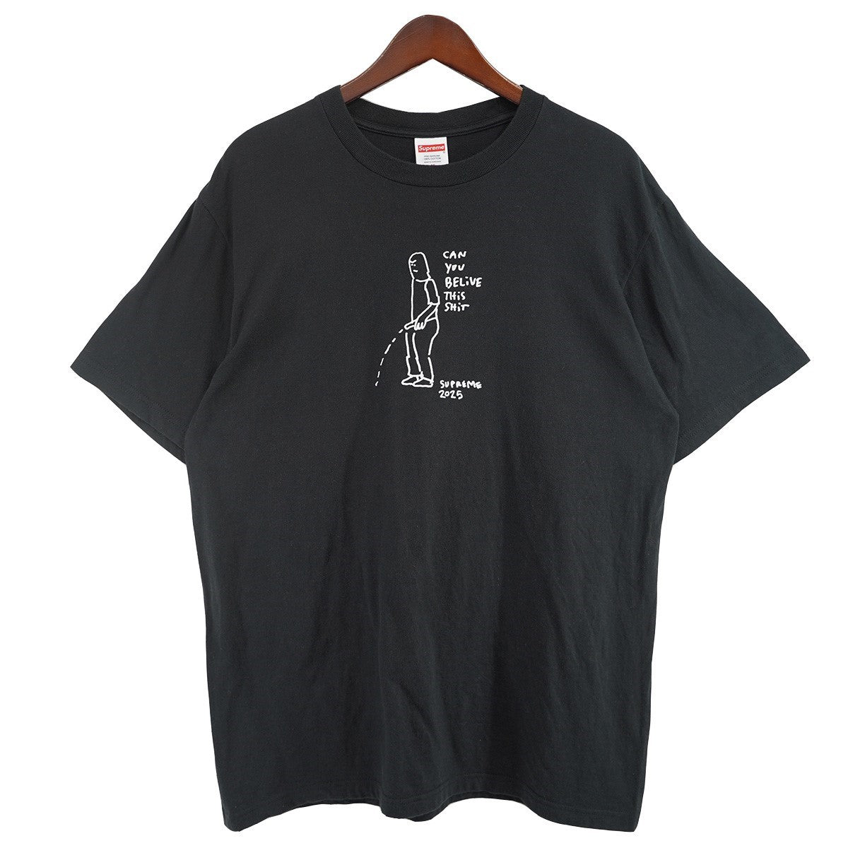 Supreme Mark Gonzales Piss Tee Black (SS25) - Pre-owned