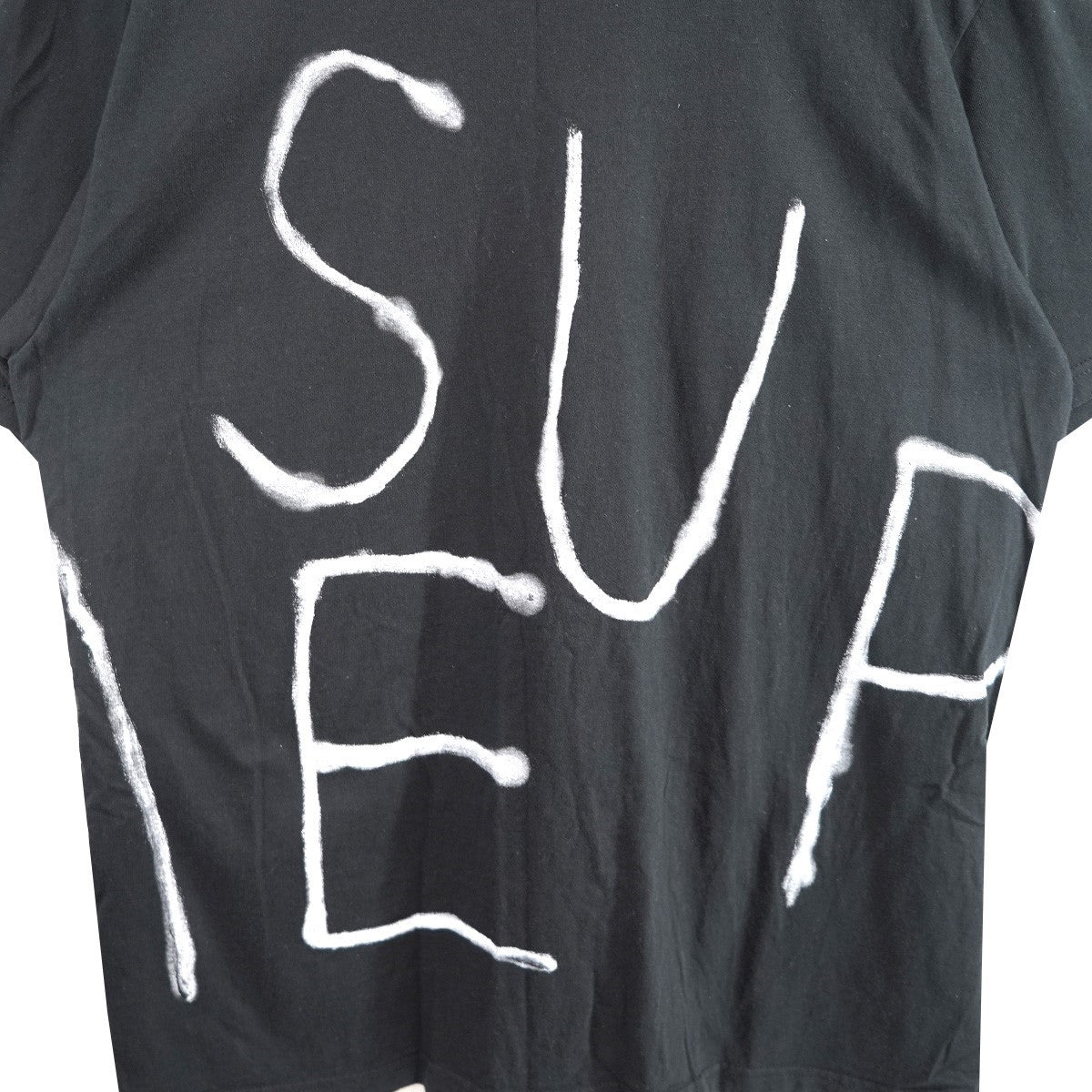 Supreme Painted Tee Black (SS25) - Pre-owned