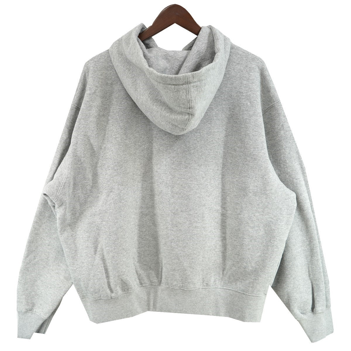 Supreme Small Box Zip Up Hooded Sweatshirt Heather Grey (FW25) - Pre-owned