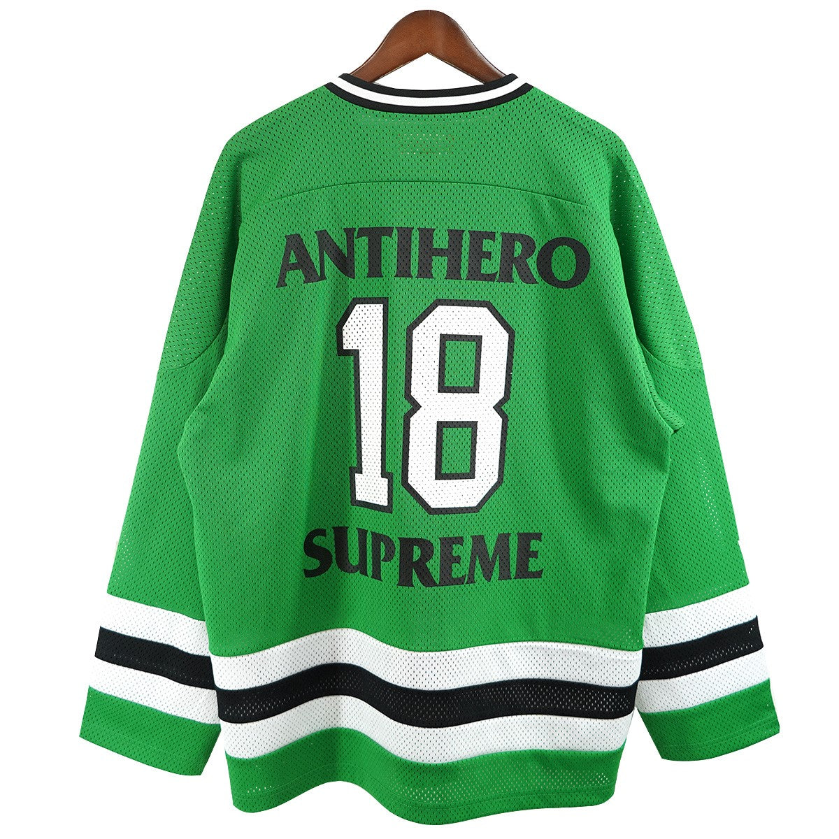 Supreme x Antihero Ozzy Hockey Jersey Green (FW25) - Pre-owned