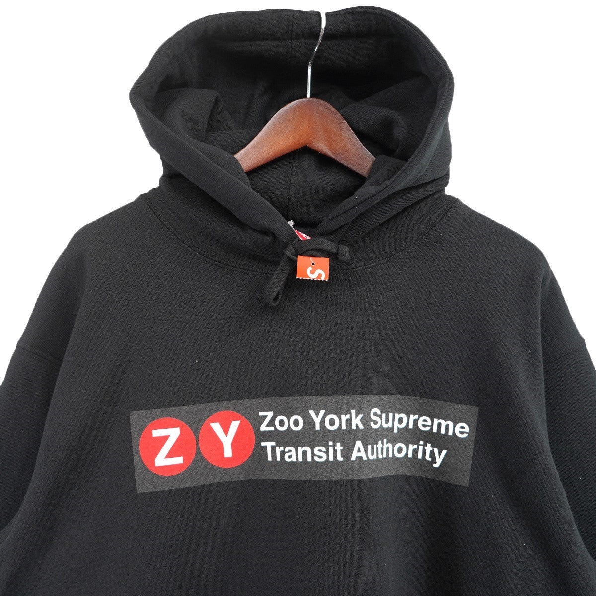 Supreme x Zoo York Hooded Sweatshirt Black (SS25) - Pre-owned