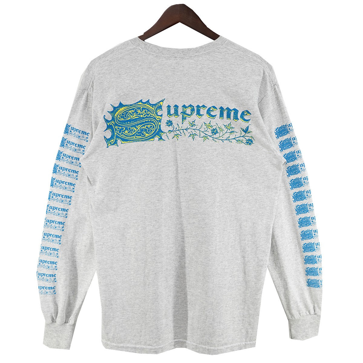 Supreme Saint Sebastian L/S Tee Grey (SS24) - Pre-owned