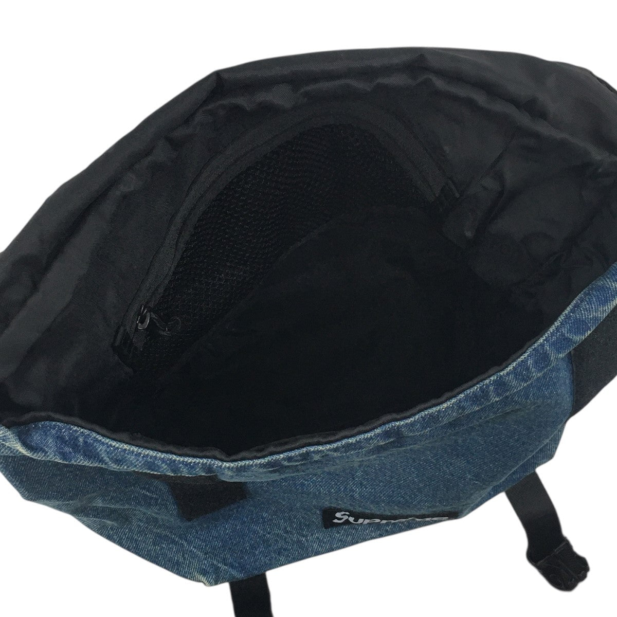 Supreme Denim Messenger Bag Blue (FW25) - Pre-owned