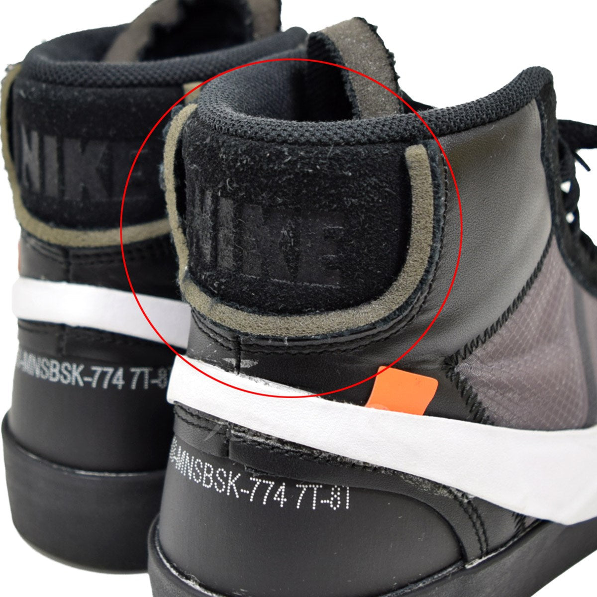 Nike x Off-White THE10 Blazer MID Black - Pre-owned