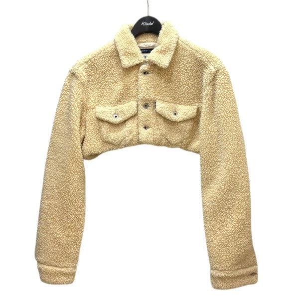 Off-White x Levi's Boa Short Jacket White - Pre-owned