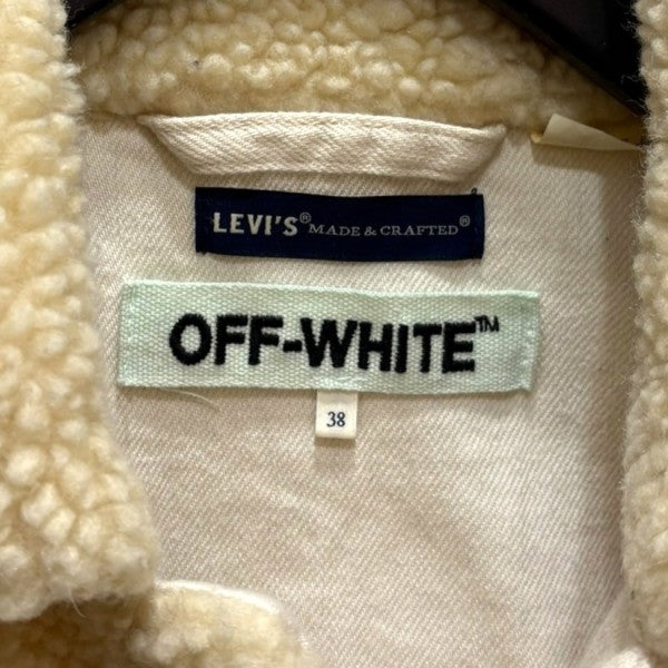 Off-White x Levi's Boa Short Jacket White - Pre-owned
