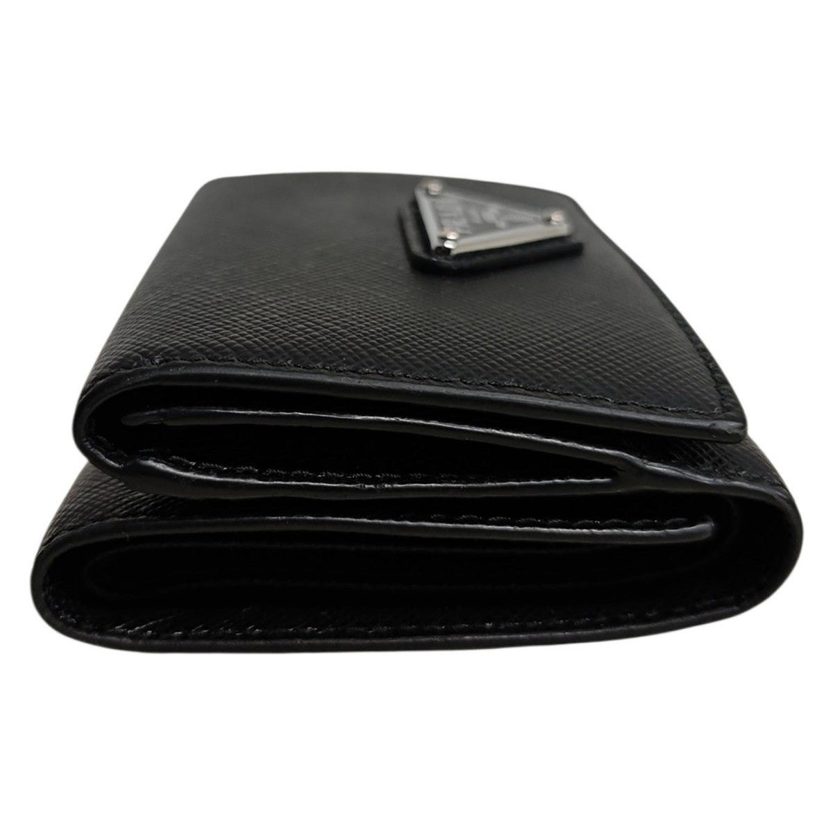 Prada Trifold Wallet Black - Pre-owned