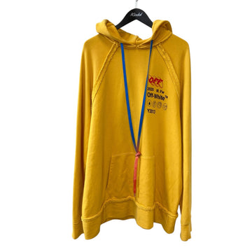 Off-White Footed Hoodie Yellow - Pre-owned