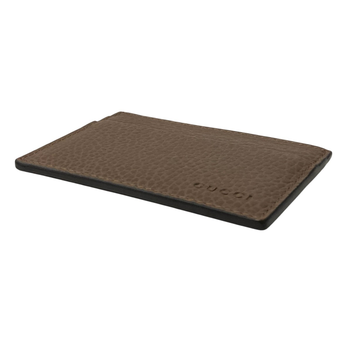 Gucci Card Case Brown - Pre-owned