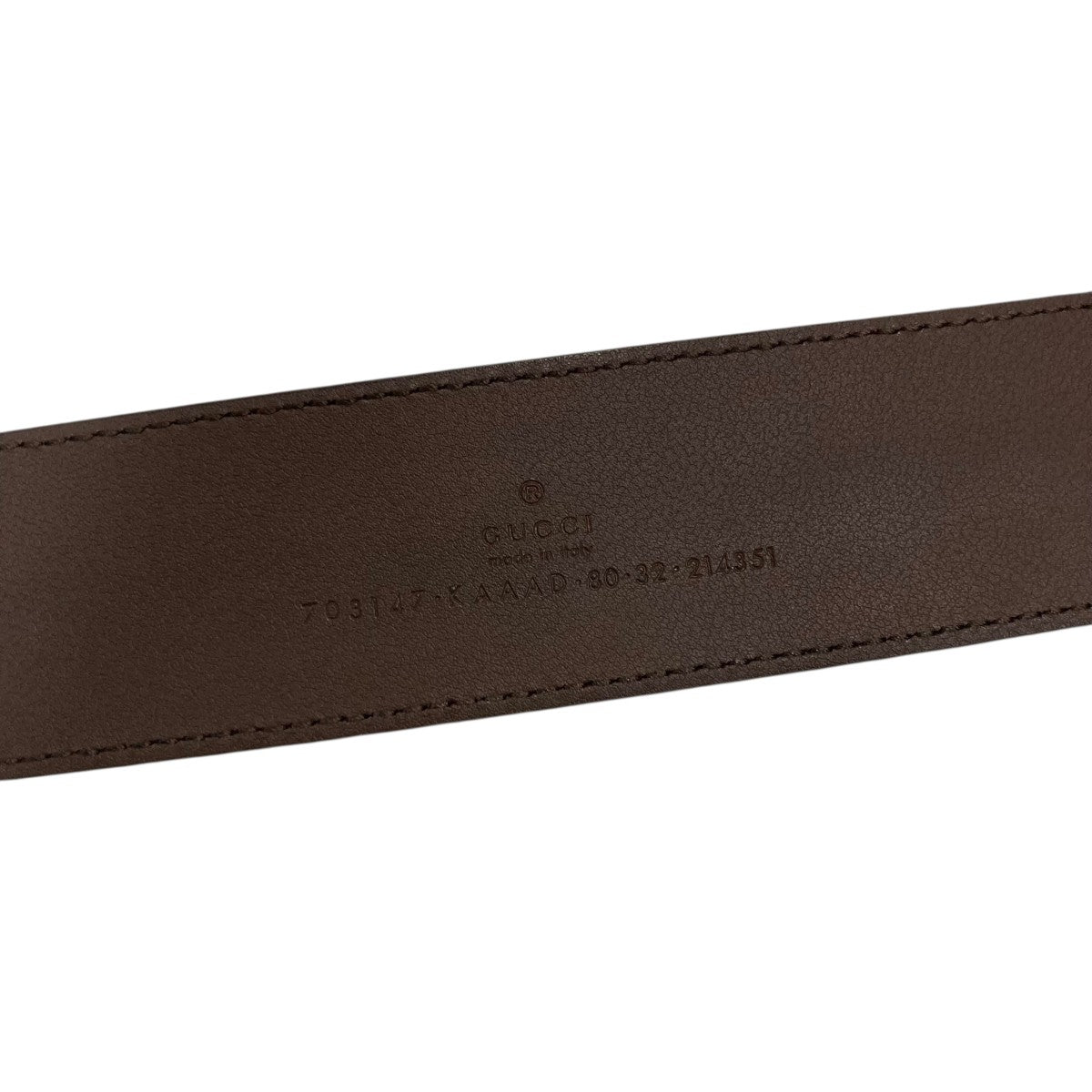 Gucci Interlocking G Buckle Belt Beige - Pre-owned