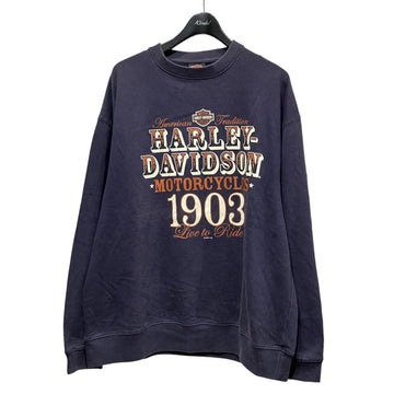 Harley-Davidson Printed Sweatshirts Navy - Pre-owned
