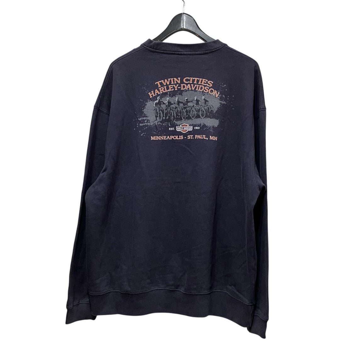 Harley-Davidson Printed Sweatshirts Navy - Pre-owned