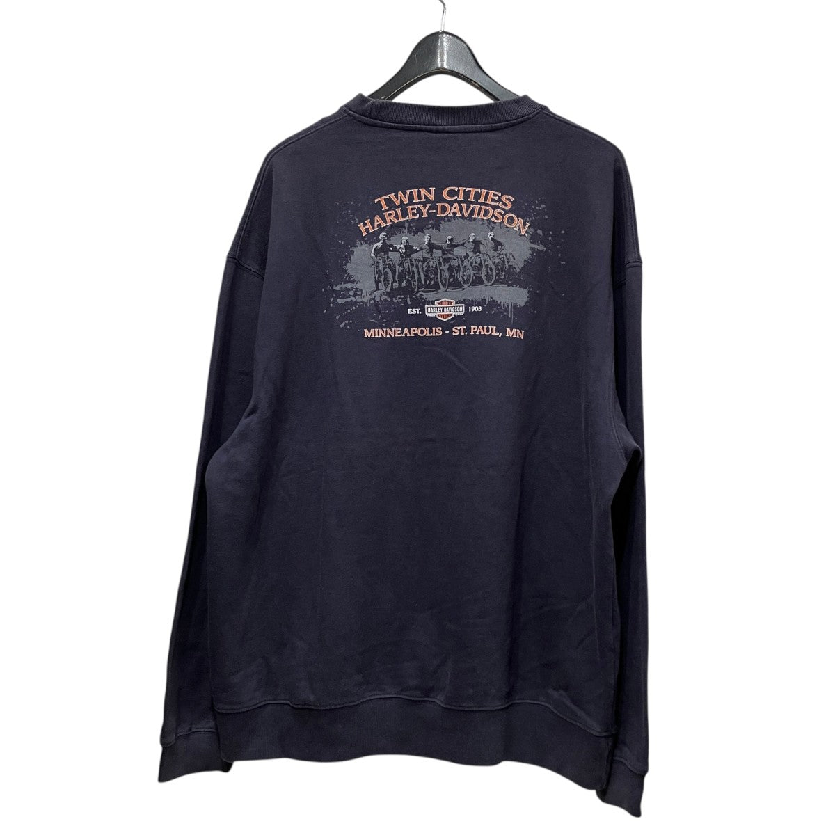 Harley-Davidson Printed Sweatshirts Navy - Pre-owned