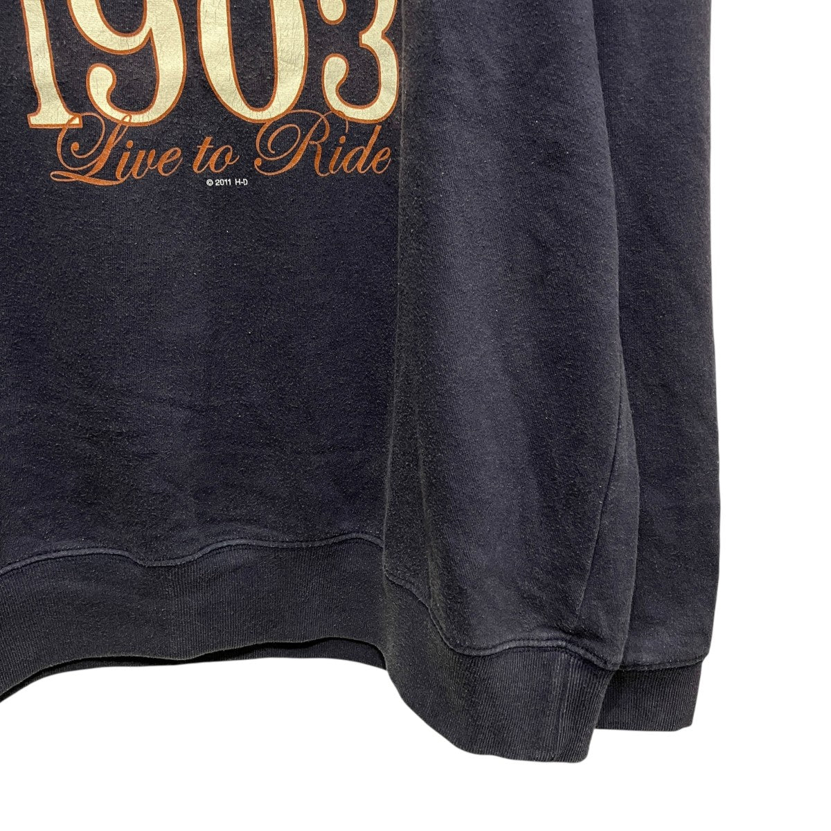Harley-Davidson Printed Sweatshirts Navy - Pre-owned