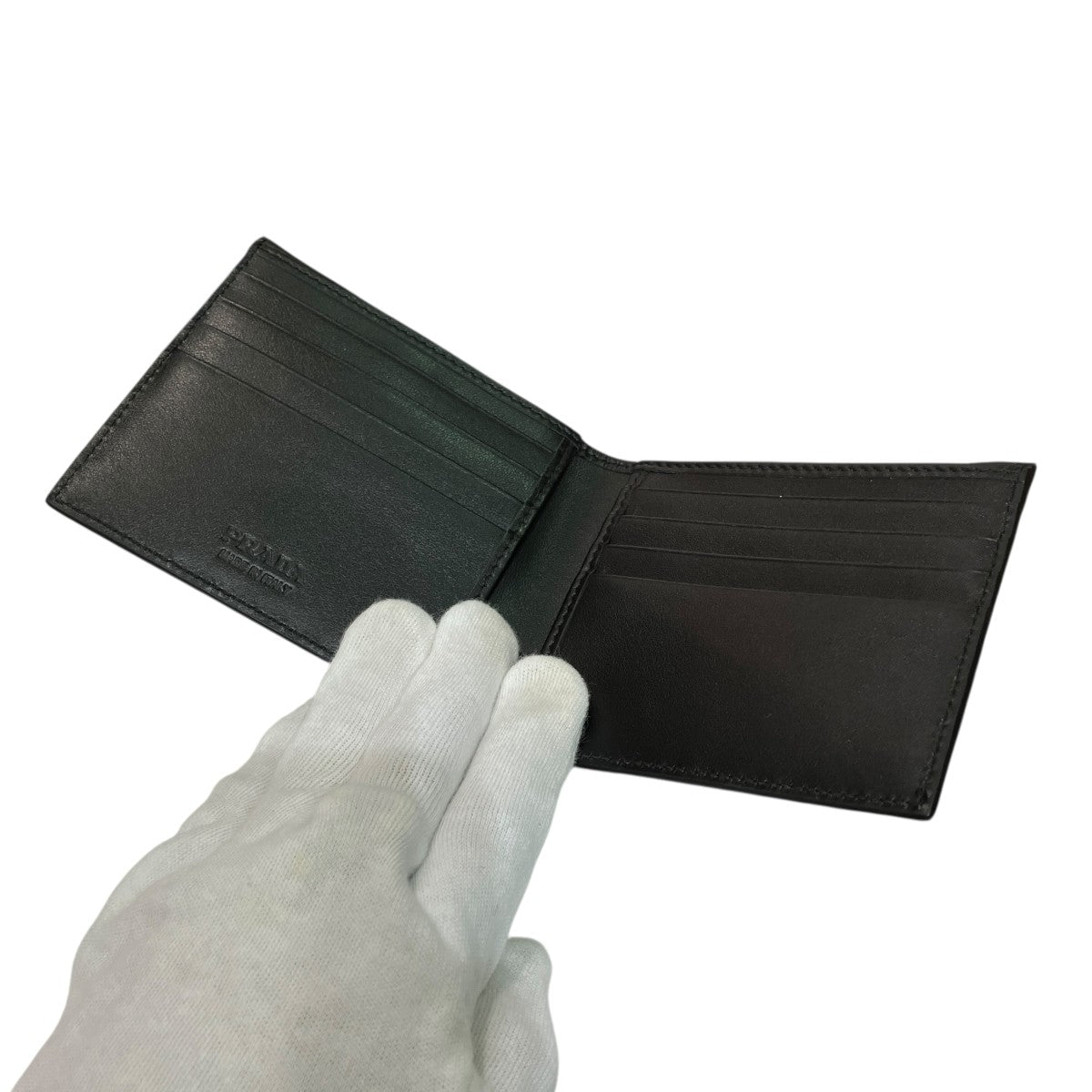 Prada Bifold Wallet Black - Pre-owned