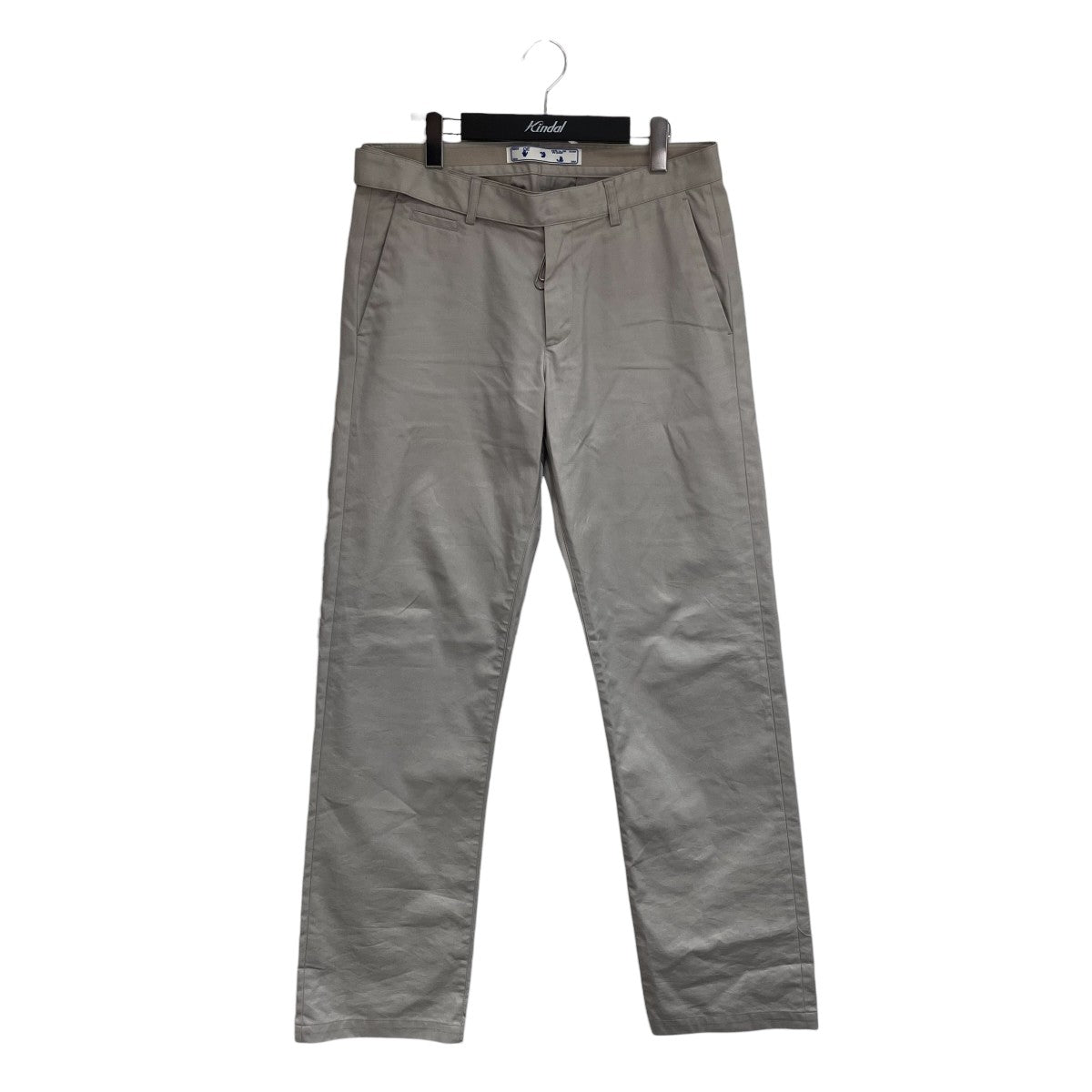 Off-White Industrial Belt Pants Ivory - Pre-owned