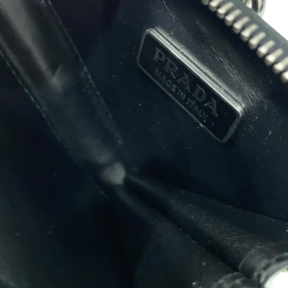 Prada Coin Case Black - Pre-owned