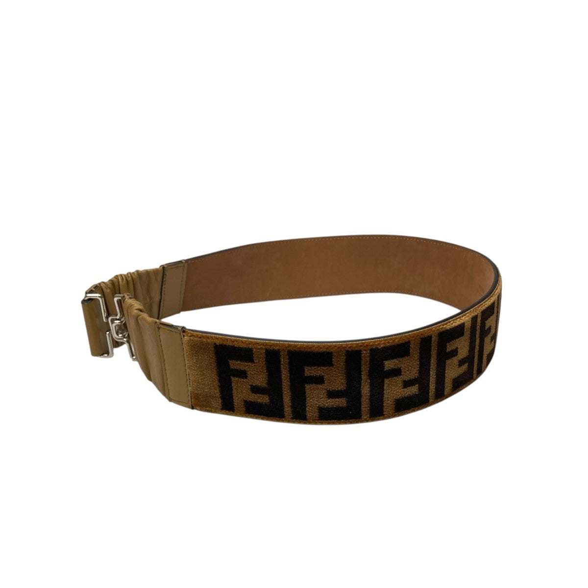 Fendi Zucca Velour Belt - Pre-owned