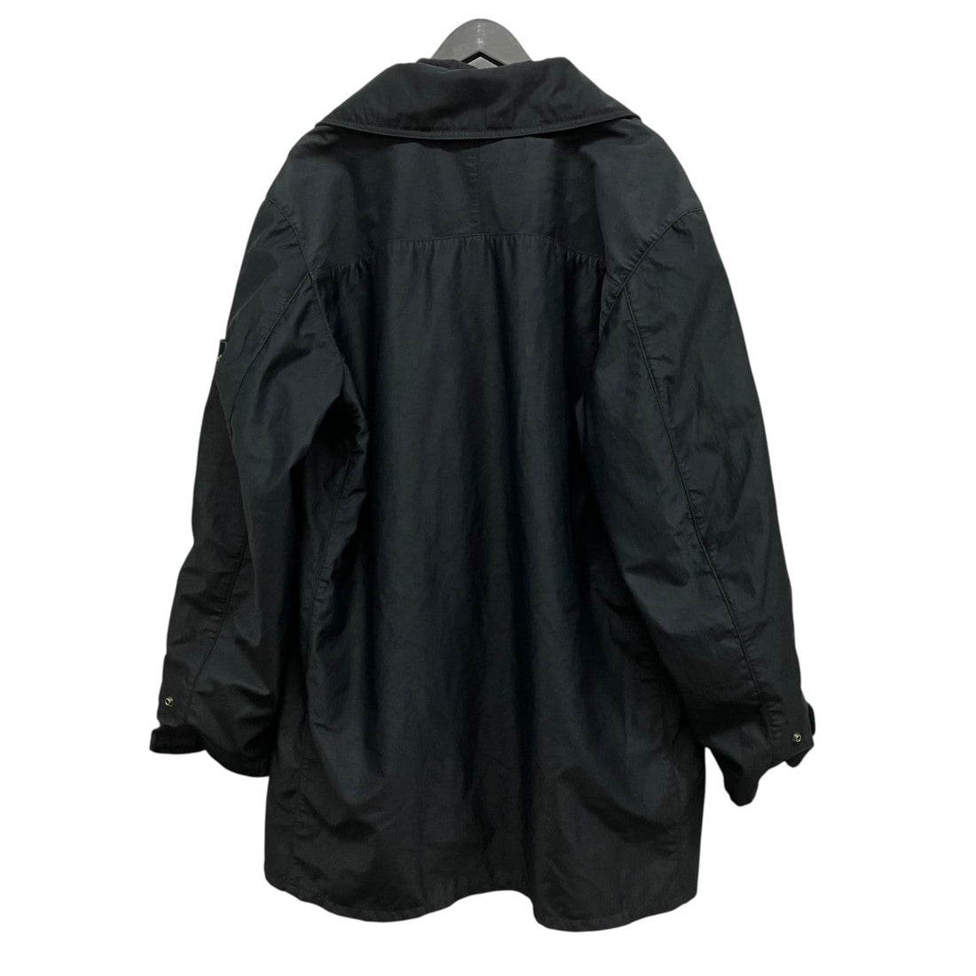 Stone Island Green Edge Trench Coat with Liner Navy (FW98)