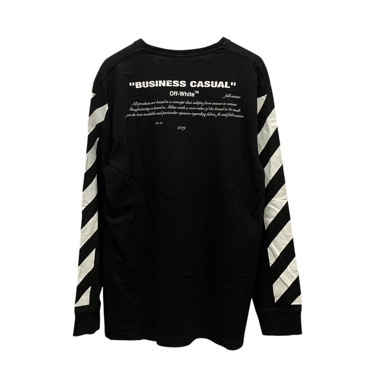 Off-White Graphic Top Black - Pre-owned