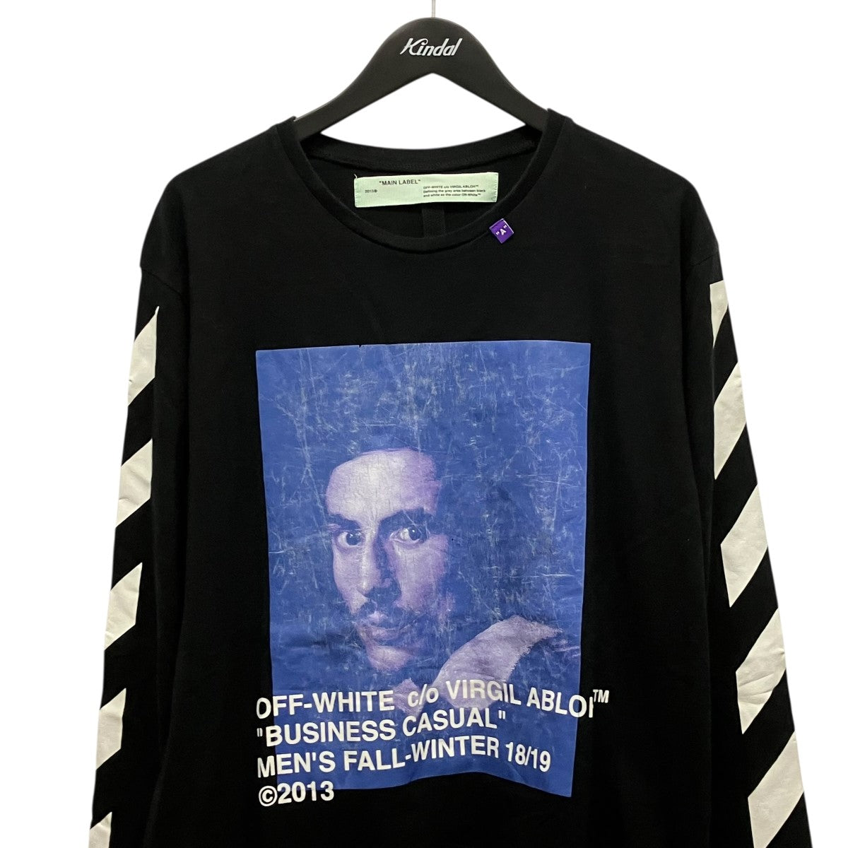 Off-White Graphic Top Black - Pre-owned